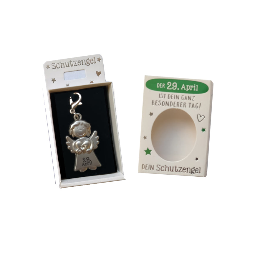 Pendentif ange gardien, 29 avril