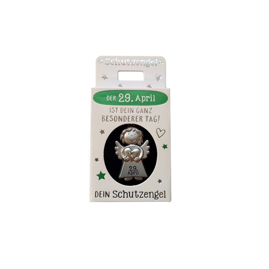 Pendentif ange gardien, 29 avril