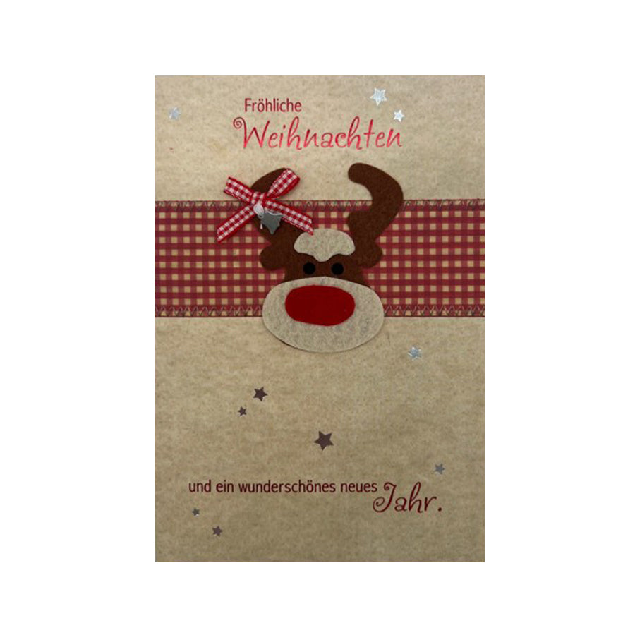 Biglietto pieghevole Designers Best Christmas - Motivo 08