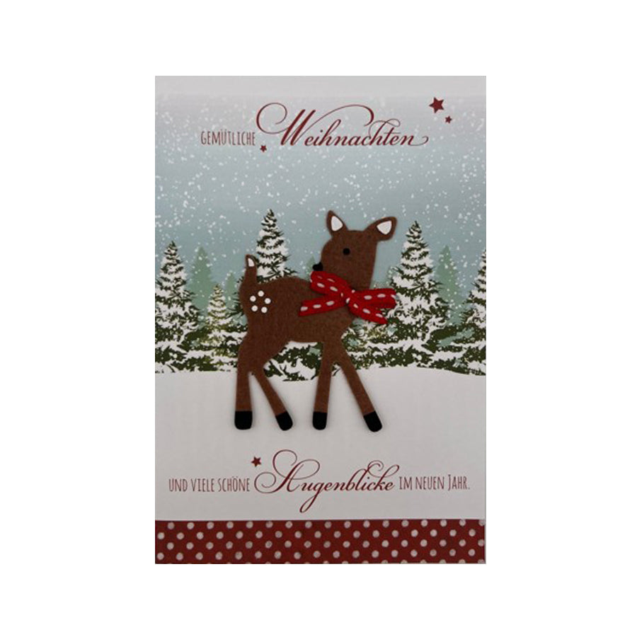 Biglietto pieghevole Designers Best Christmas - motivo 44