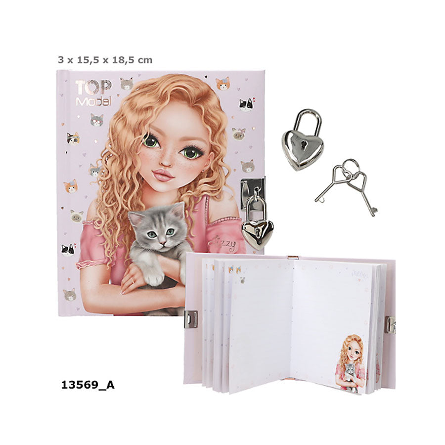 Diario con blocco Kitty e Doggy Top Model