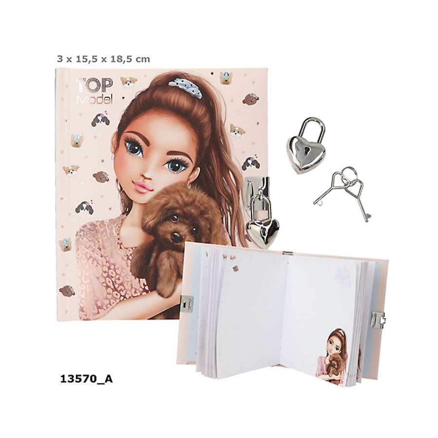 Diario con blocco Kitty e Doggy Top Model